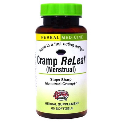 Cramp ReLeaf (Menstrual) Softgels 60 ct. Herbs Etc.