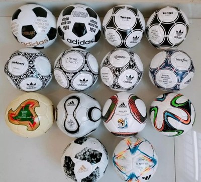 Adidas Historical Mini Soccer Balls Set, FIFA World Cup 1970-2022