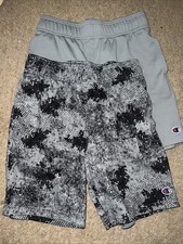 BOYS Youth Large 14/16 Champion Youth 2-pack Shorts Gray  Concert Gray
