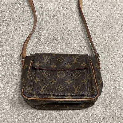 LOUIS VUITTON Viva Cite PM Shoulder Bag Monogram Leather Brown M51165 99TA530