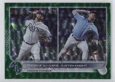 2022 Update Rookie Combos Green Foil 122/499 Dusten Knight Phoenix Sanders vl4