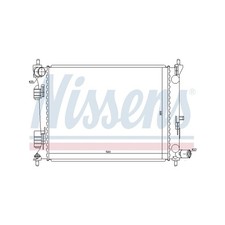 Radiateur Hyundai ACCENT