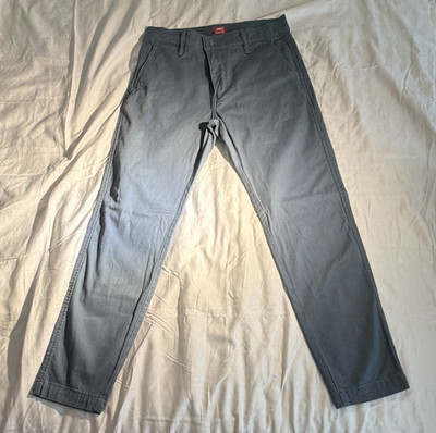 Levi's XX Chino Men s Standard Taper Teal Cotton Twill Chino Pants 29W 30L