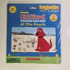 Imaginetics Clifford The Big Red Dog Play Set Creative Fun With Magnets 
