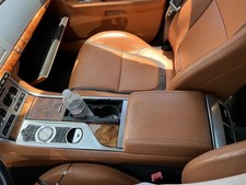 Console Front Floor Leather Armrest With Wood Trim Fits 09-15 Xf 5123511 Console Front Floor Leather Armrest With Wood Trim Fits 09-15 Xf 5123511