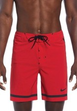 Nike Men's Specs DNA 7 Inch Boardshort Swim Shorts Red Size 30 NEW WITH TAGS 