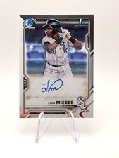 2020 Bowman Chrome Prospect #CPA-LMI Luis Mieses AUTO