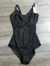 Maidenform Ultra Firm Shapewear Tummy Control Bodysuit W/ Underwire Cups Sz 36D