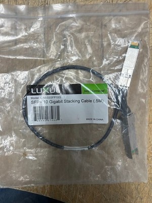 Luxul CAB-05SFP10G Direct-Attach Cable 0.5m SFP+ 10GB Gigabit Stacking