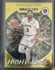 2019-20 Panini NBA Hoops Premium Stock - High Voltage Anthony Davis #7