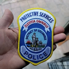 Bin 2 B6 Police patch District Of Columbia Protective Services 