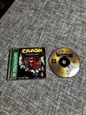 Crash Bandicoot (PlayStation 1, 1996) CIB - Greatest Hits - Tested - Clean