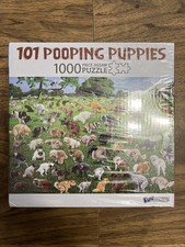 101 Pooping Puppies Puzzle 500 Piece Jigsaw Puzzle Brand New Sealed