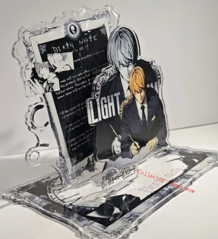 Anime Death Note Light Yagami 10cm Acrylic Stand Figure Modle Collection Gift