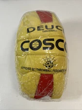 Cosco Rubber Deuce Throwball Ball Size 5 Yellow