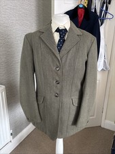 Traditional  Keepers Tweed Jacket 38”(14)vg Condition Gorringe Hunt/ Showing