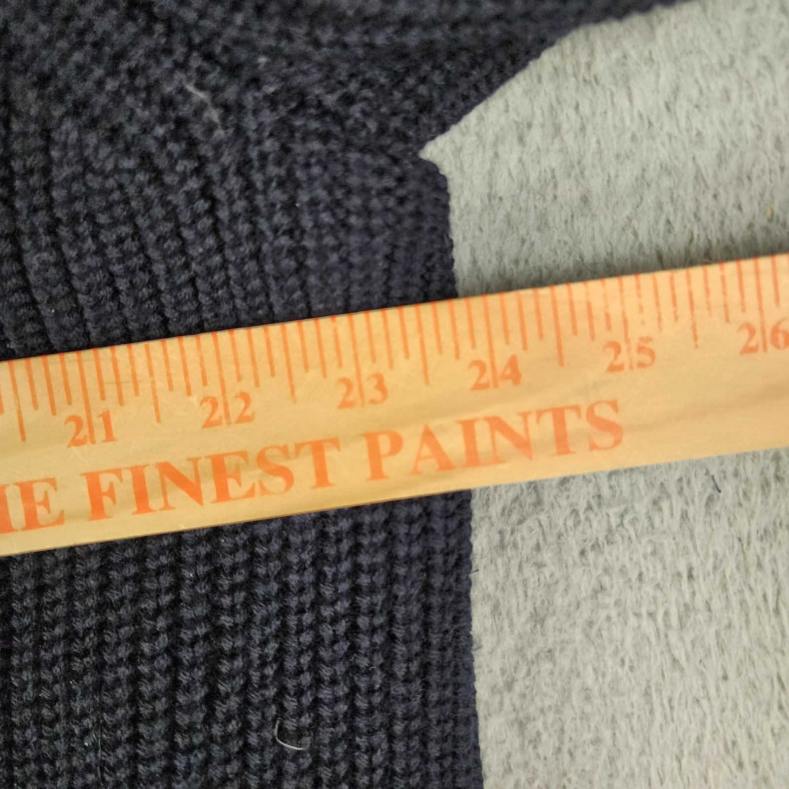 Vince Pea Coat Mens Large Blue Wool Double Breasted Heavy Sherpa Lined