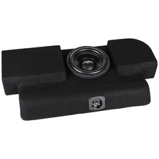 NEW SINGLE 10" 800W PORTED LOADED SUB BOX FITS 2015-2025 FORD F-150 SUPER CAB