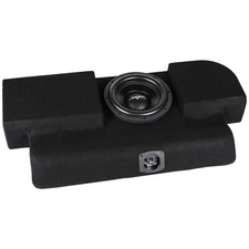 NEW SINGLE 10" 800W PORTED LOADED SUB BOX FITS 2015-2025 FORD F-150 SUPER CAB