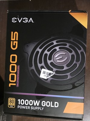EVGA 1000 GQ 80+ Gold Modular Power Supply 1000W Brand New In Box