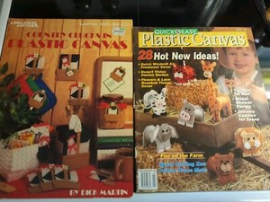 Country Clucks In Plastic Canvas Leaflet #395 & Quick & Easy Plastic Canvas 