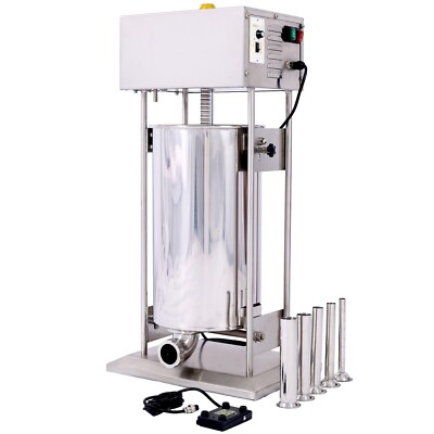 Commercial Electric Sausage Stuffer 30L 66LBS Meat Filler Maker Machine NSF New
