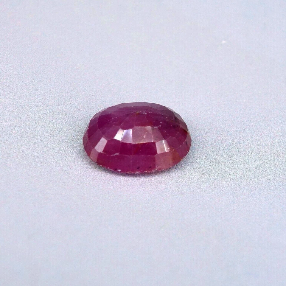 Shola Aig Certified 9.70 Ct Natural Untreated Red Ruby From Madagascar - Image 4 of 4