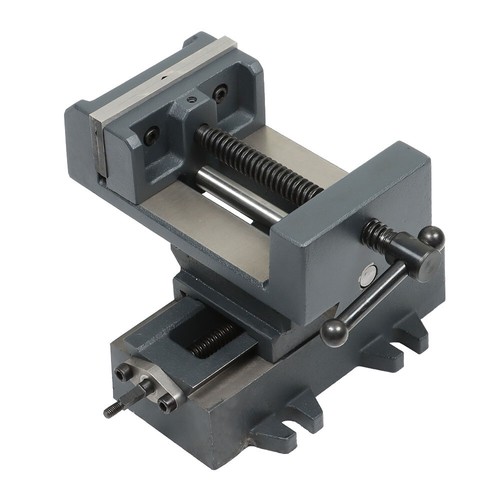 4” Jaw Opening, 4" Cross Slide Drill Press Vise,1-3/8” Jaw Depth 11694 CS4 - Picture 6 of 24