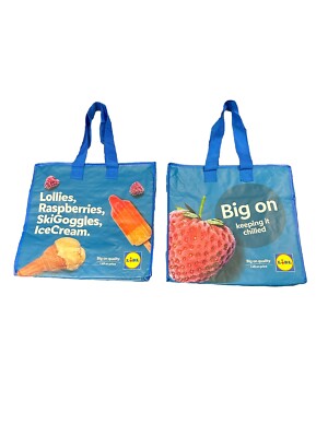 LiDL Shopping Bag Insulated Cool Chill Fresh Frozen Food for