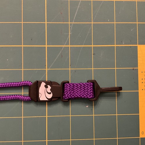 Kansas State University K-State Wildcats 18" BREAKAWAY LANYARD keychain Purple - Picture 4 of 9