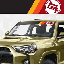TOYOTA retro JDM windscreen banner decal sticker - Universal fit
