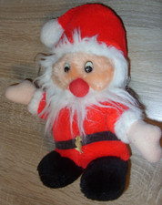 Plüschtier Weihnachtsmann, Rottöne