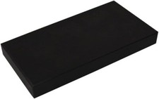 Premium 2x4 Jewelry Testing Stone for Gold, Silver, Platinum Anti-Skid Backing