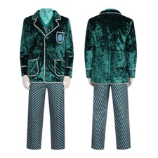 Wicked Cosplay Witches Costume Boq Pfannee Men's School Uniform Costume