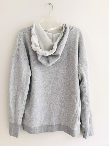 Victoria's Secret Sport Cuello en V Corbata Sudadera con Capucha Talla L Mangas Largas Sudadera Gris - Imagen 3 de 9