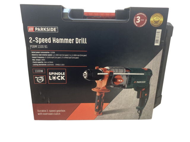 Parkside PSBM 1100 B1 Hammer Drill for 