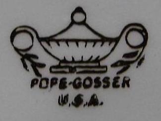 Pope Gosser New Princess 3034, Pink Rose Rim & Center: Cup & Saucer Set (s) - Picture 4 of 5