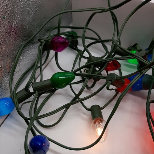 Vintage String of Christmas Lights lot read - Picture 2 of 11