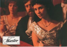 Anne Roussel Autogramm signed A4 Kinoaushangbild "Maestro"