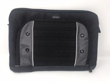 Targus Padded Laptop Bag 11 x15.5 Black Grey Up to 15
