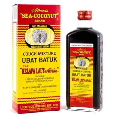 10 bottles x 117ml African Sea Coconut Mixture Relieves Coughs/Soothes Throats