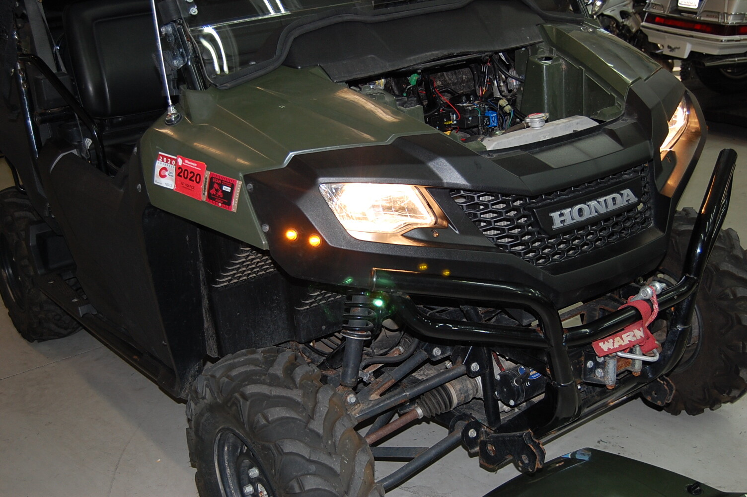 Honda PIONEER Street Legal LED TurnSignal Kit w/HORN FIVE HUNDRED 700