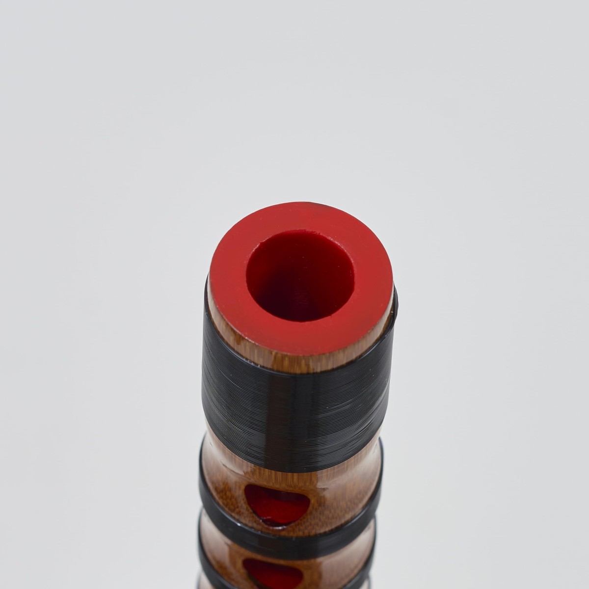 Yamamoto Takezaikuya Ryuteki Flute Black Wrap Japanese Traditional