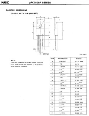 QZ TA7805F Originali Tre Terminali Regolatori Di Tensione Positivi IC A - Foto 4