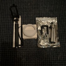 Tripod, Selfie Stick And Ring Light