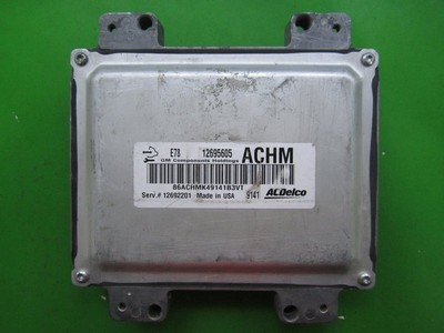 ECU Engine Control Unit Opel Corsa E 1.4 12695605 ACHM ACDELCO E78