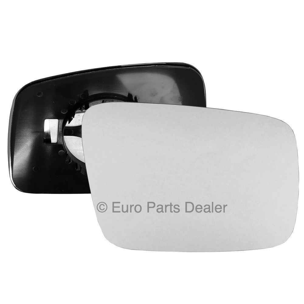 Driver side Clip Convex wing mirror glass for VW Transporter 1990-2003