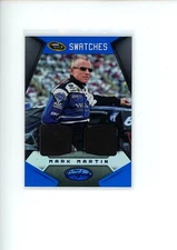 2016 Panini Certified Mark Martin #SCS-MM Swatches Blue Dual Relic 5/50