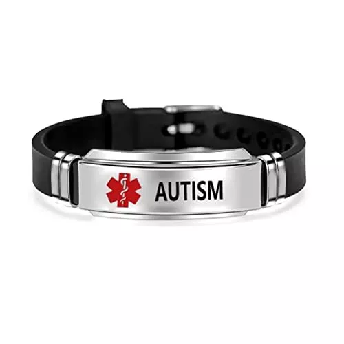 Autism medical id bracelet deals