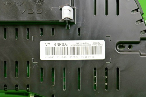 Nissan Leaf 2012-2017 (ZE0) Electric Instrument Cluster Speedometer 24810 4NR0A - Picture 6 of 7